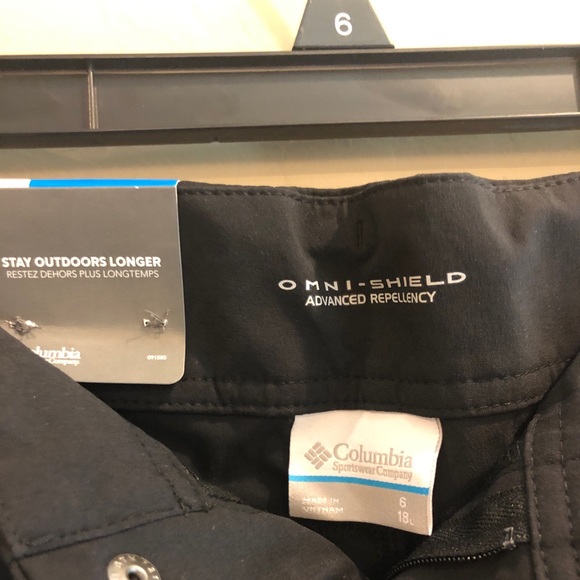 Columbia Anytime Outdoor Capri Women’s Black! - Picture 4 of 7